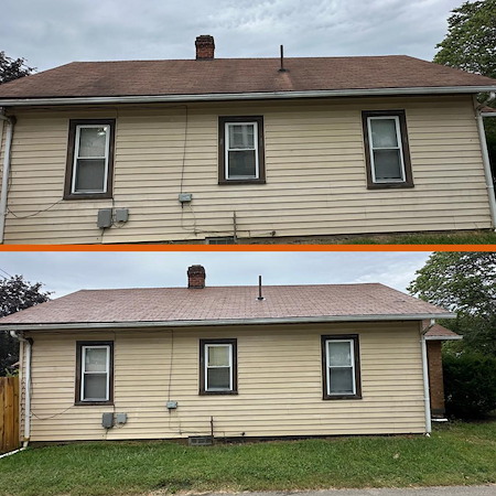 Dayton roof moss removal why scraping damages your shingles and what to do instead
