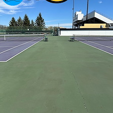 Commercial-Pressure-Washing-Tennis-Court-Cleaning-at-Centerville-High-School-Oh 0