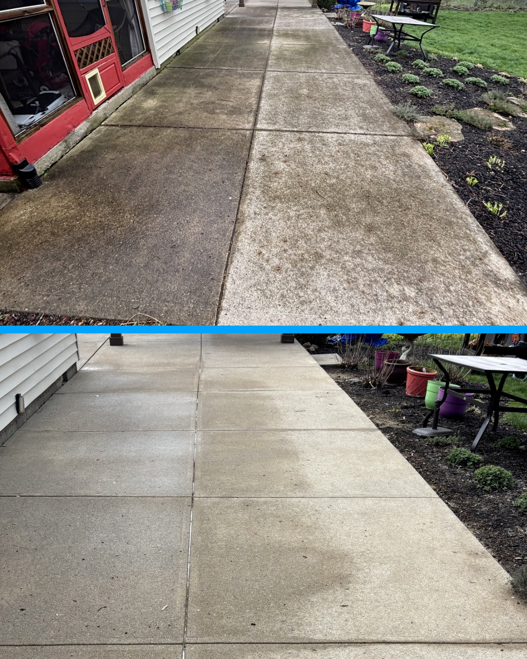 Fantastic Concrete Cleaning & Whole House Wash