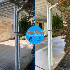 House Wash in Centerville, OH before 4th of July Parade. 1