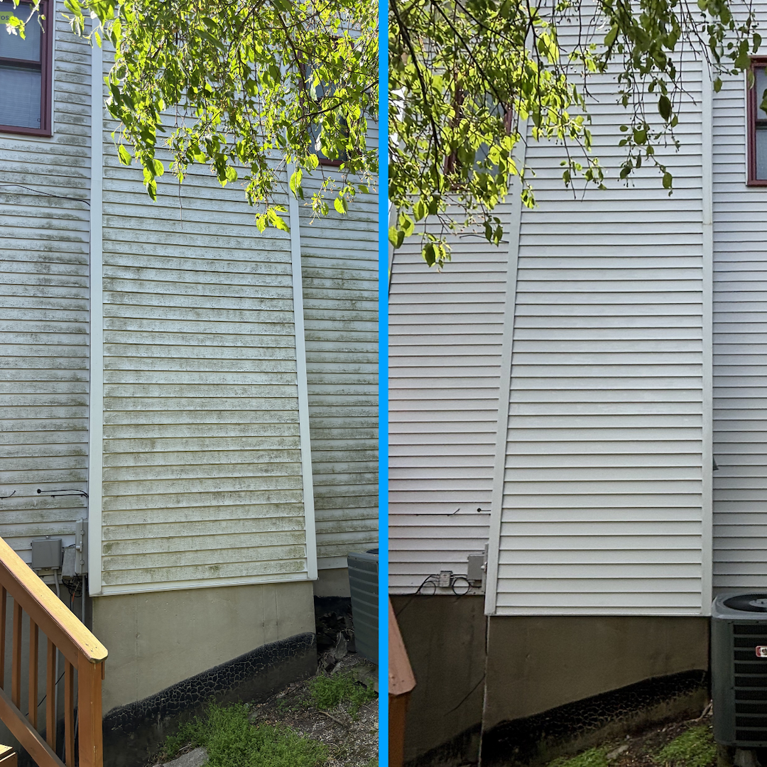 Major House Washing Transformation in Springboro, OH