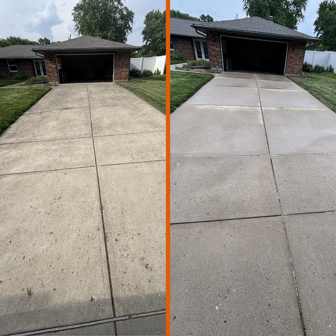 Professional Driveway Washing in Centerville, OH