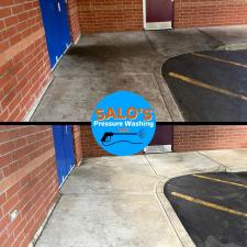 Top quality pressure washing performed at House of Bread in Dayton, Ohio 0