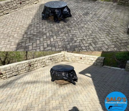 Paver cleaning